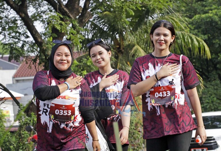 Jadilah Pemilih Cerdas, KPU Kota Depok Gelar Acara Fun Run 5K